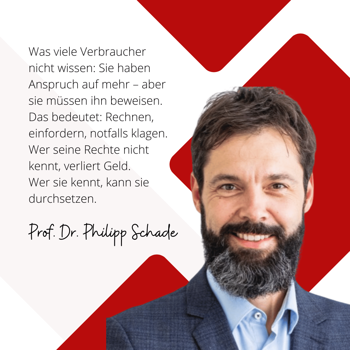 Anspruch für Verbraucher bei Lebensversicherungen - Prof. Dr. Philipp Schade