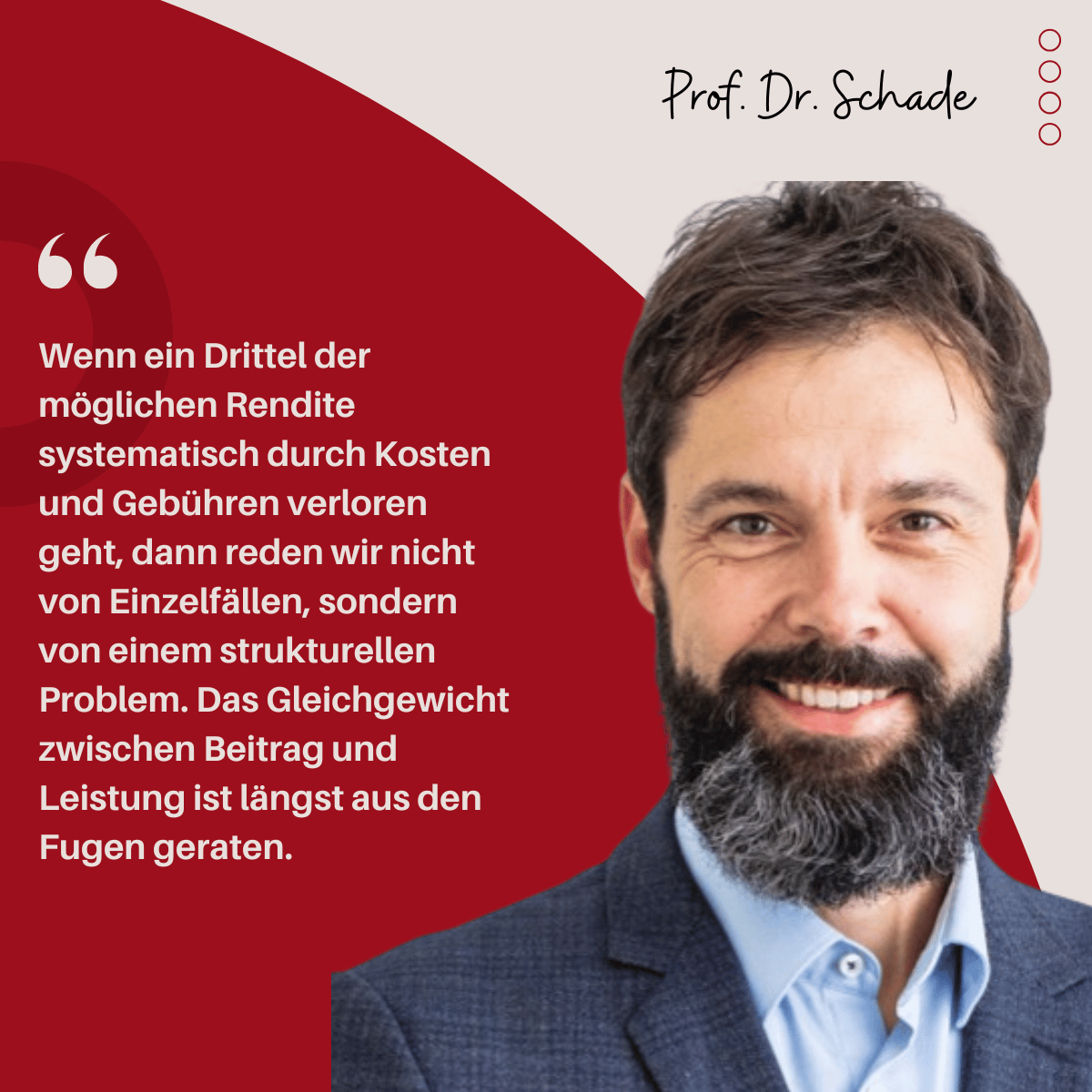 Renditefresser bei Lebensversicherungen - Dr. Philipp Schade