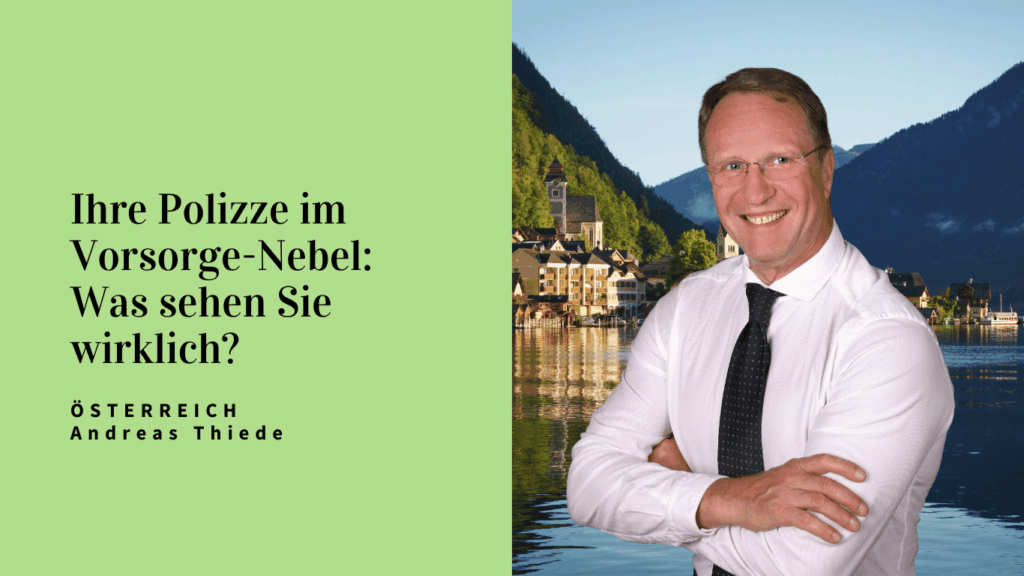 Ihre Polizze im Vorsorge-Nebel - Was sehen Sie wirklich - Konzeptional GmbH